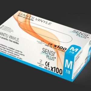 Gants vinyle Transparent