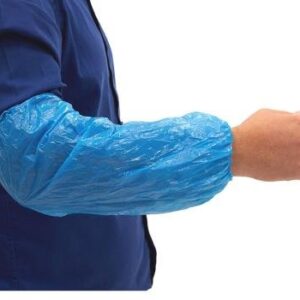 Manchettes de protection bleues