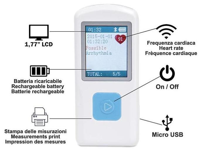 ECG de poche PM10 – Image 4